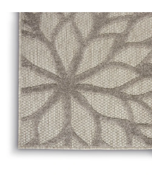 Nourison Aloha Area Rug ALH05-Silver Grey