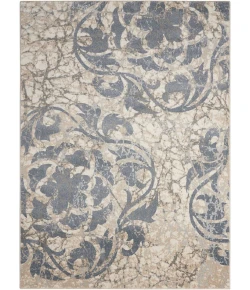 Nourison Home Maxell MAE10 Ivory/Blue 7 ft. 10 in. X 10 ft. 6 in. Area Rug