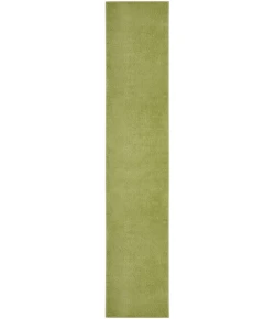 Nourison Home Nourison Essentials NRE01 Green 2 ft. 2 in. X 20 ft. Area Rug