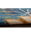 Nourison Aloha Blue Green ALH05 2 ft. 3 in. X 8 ft. Rectangle Rug