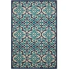 Nourison Home Aloha ALH14 Navy 9 ft. 6 in. X 13 ft. Area Rug