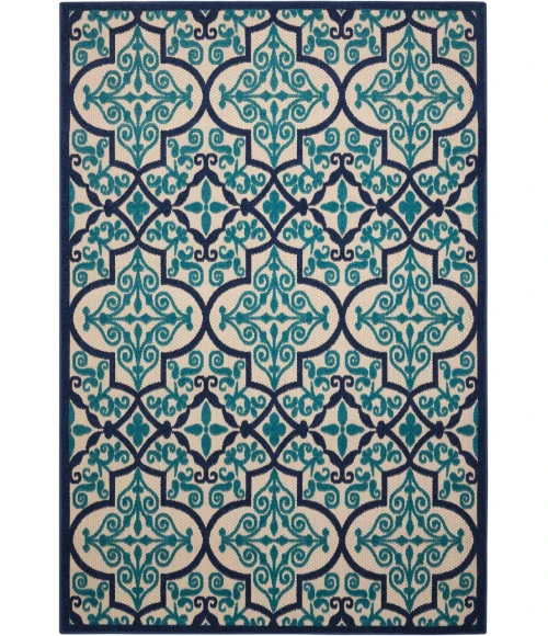 Nourison Aloha Area Rug ALH14-Navy