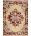 Nourison Grafix Area Rug GRF14-Cream/Red