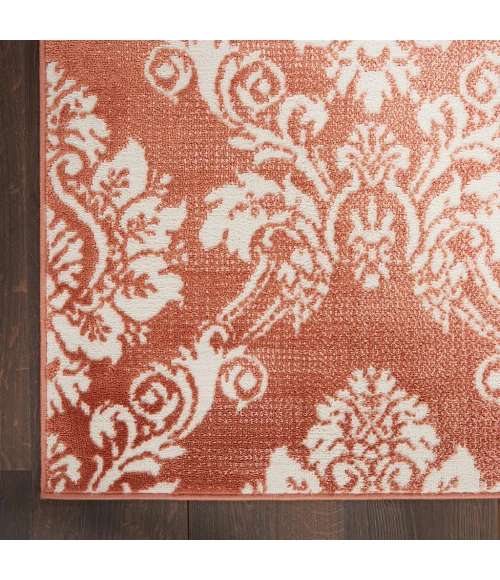 Nourison Elation Area Rug ETN03-Brick Ivory