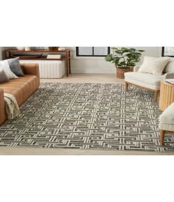 Nourison Home Serenity Home SRH04 Grey Ivory 5 ft. 3 in. X 7 ft. 3 in. Area Rug