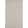 Nourison Home Courtyard COU01 Ivory Silver 8 ft. Square Area Rug