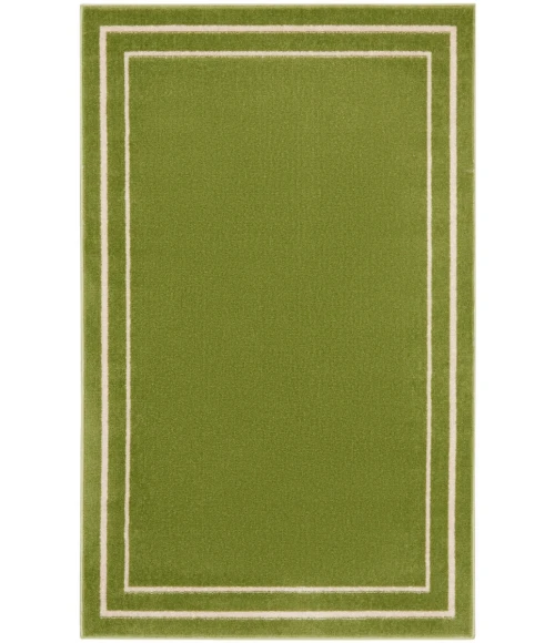 Nourison Nourison Essentials Area Rug NRE02 Green Ivory