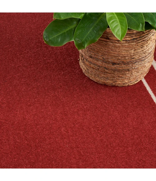 Nourison Nourison Essentials Area Rug NRE02 Brick/Ivory