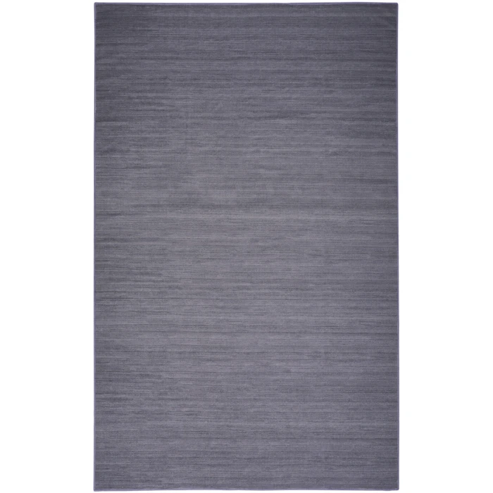 Nourison Washable Essentials Navy WAE01 7 ft. 10 in. X 9 ft. 10 in. Rectangle Rug