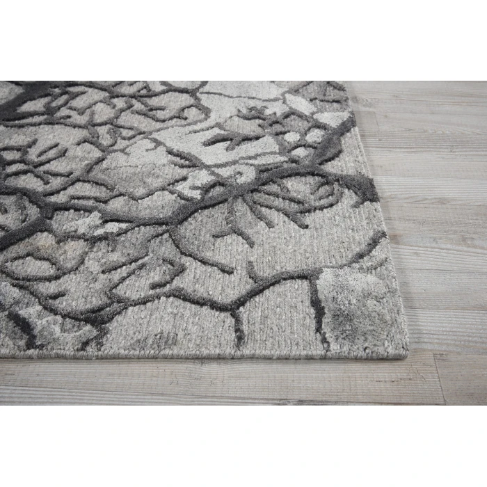 Nourison Divine Charcoal DIV01 2 ft. X 3 ft. Rect. Rug