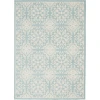 Nourison Home Jubilant JUB06 Ivory Green 5 ft. 3 in. X 7 ft. 3 in. Area Rug