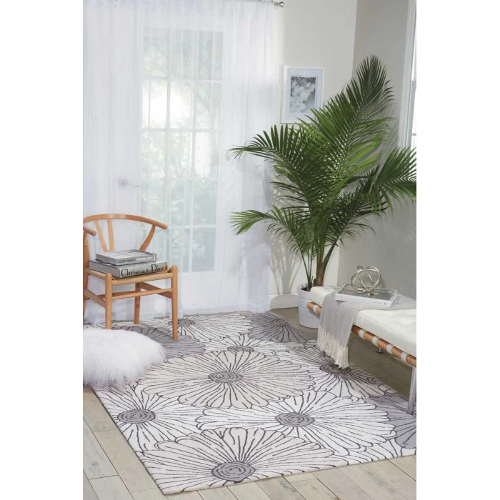 Nourison Fantasy Area Rug FA25 Ivory/Multicolor
