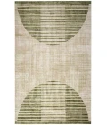 Nourison Astra Machine Washable Ivory Olive ASW03 9 ft. X 12 ft. Rectangle Rug