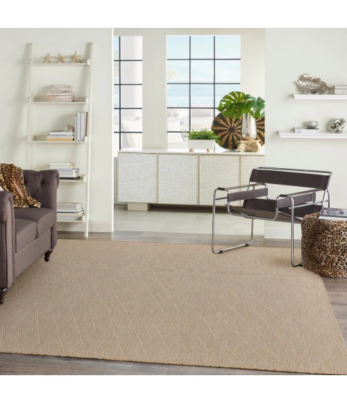 Nourison Washable Solutions Natural WSL01 9 ft. X 12 ft. Rect. Rug