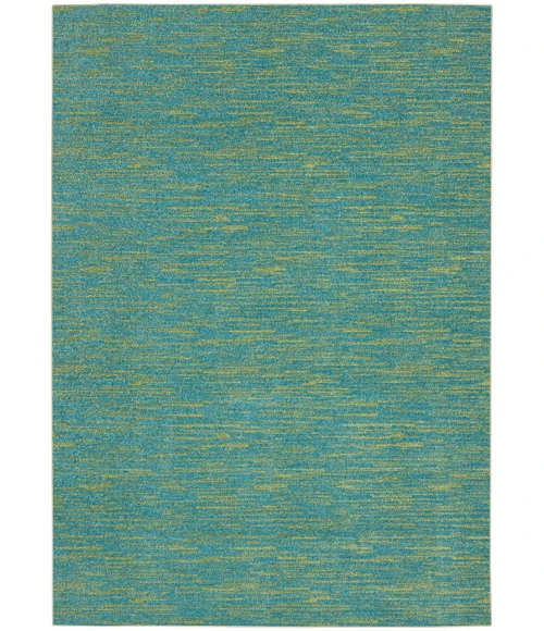 Nourison Essentials Blue Green Area Rug NRE01-Blue Green