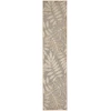 Nourison Home Aloha ALH18 Natural 2 ft. 3 in. X 10 ft. Area Rug