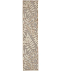Nourison Home Aloha ALH18 Natural 2 ft. 3 in. X 10 ft. Area Rug