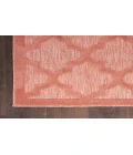 Nourison Easy Care Coral Orange NES01 2 ft. X 4 ft. Rectangle Rug