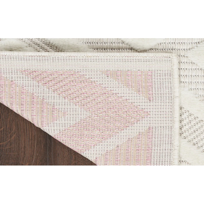 Nourison Versatile Ivory White NRV01 2 ft. 2 in. X 10 ft. Rectangle Rug