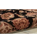 Nourison Home Heritage Hall Black HE19 8ft.6in. x 11ft.6in. Rect. Rug