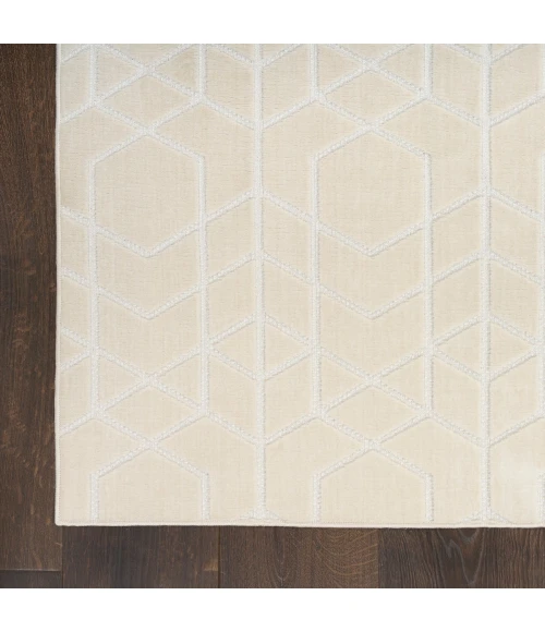 Nourison Washable Charm Ivory WCH01 4 ft. X 6 ft. Rect. Rug