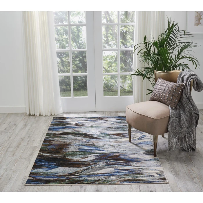 Nourison Chroma Area Rug CRM01-Aegean