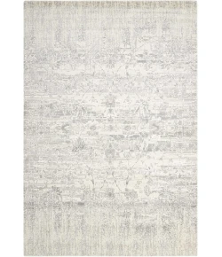 Nourison Home Twilight White TWI02 7ft.9in. x 9ft.9in. Rect. Rug