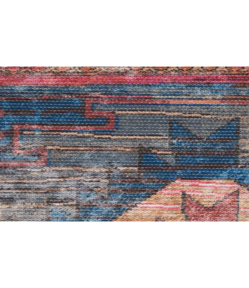 Nicole Curtis Machine Washable Series 1 Multicolor SR106 10 ft. X 14 ft. Rectangle Rug
