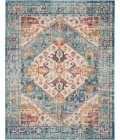 Nourison Passion Area Rug PSN23-Ivory/Light Blue