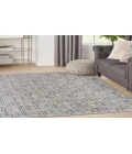 Nourison Serenity Home Blue Ivory SRH04 3 ft. 11 in. X 5 ft. 11 in. Rectangle Rug