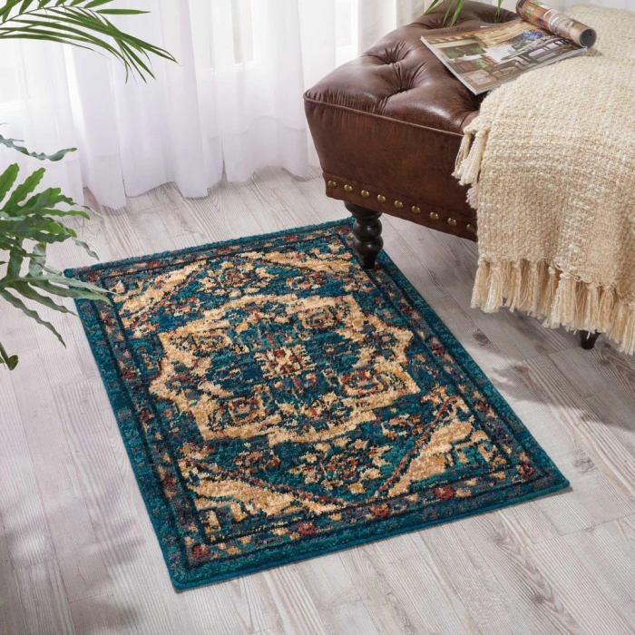 Nourison 2020 Area Rug NR206-Teal