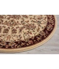 Nourison Home Antiquities Beige ANT07 7’10” x Round Round Rug