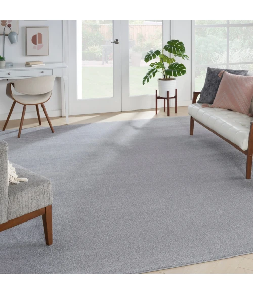Nourison Nourison Essentials Area Rug NRE01 Silver Grey