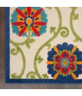 Nourison Aloha Area Rug ALH19-Blue/Multicolor