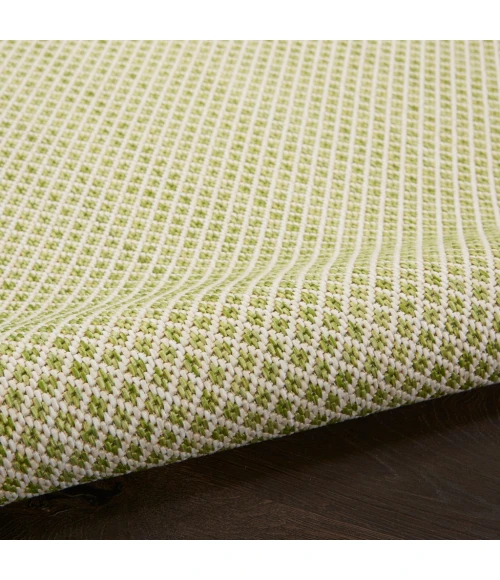 Nourison Courtyard Area Rug COU01-Ivory Green