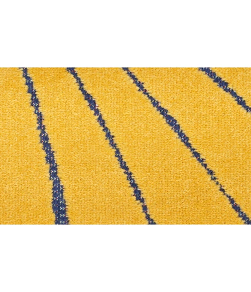 Nourison Aloha Navy Multicolor ALH24 3 ft. 6 in. X 5 ft. 6 in. Rectangle Rug
