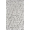 Calvin Klein Surfaces SFC01 Silver Grey 2 ft. X 3 ft. Area Rug