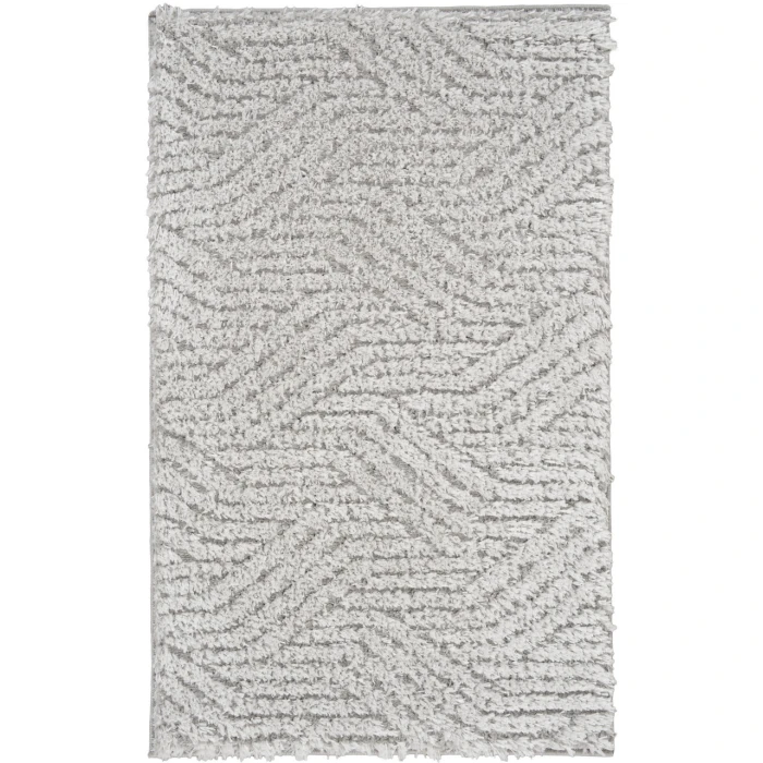 Calvin Klein Surfaces Silver Grey SFC01 2 ft. X 3 ft. Rectangle Rug