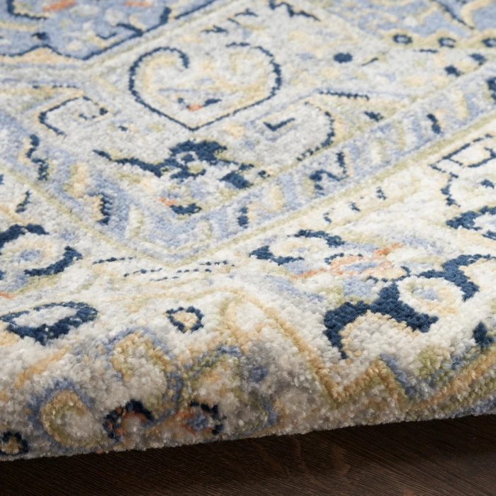 Nourison Nourison Essentials Persian Blue NRE07 6 ft. X 9 ft. Rect. Rug