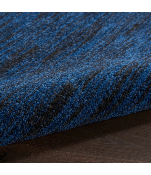 Nourison Essentials Midnight Blue Area Rug NRE01-Midnight Blue