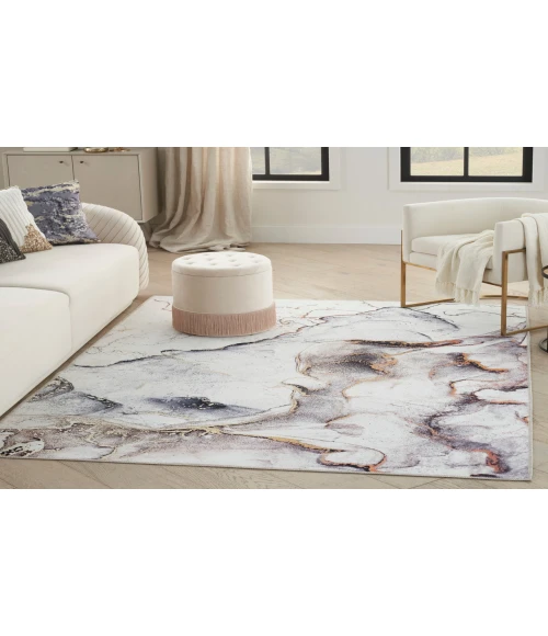 Inspire Me! Home Décor Daydream Ivory Multicolor DDR01 3 ft. 11 in. X 5 ft. 11 in. Rectangle Rug