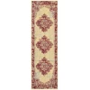 Nourison Home Grafix GRF14 Cream Red 2 ft. 3 in. X 7 ft. 6 in. Area Rug