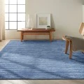 Calvin Klein Linear Area Rug LNR01 Blue