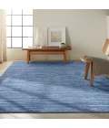 Calvin Klein Linear Area Rug LNR01 Blue