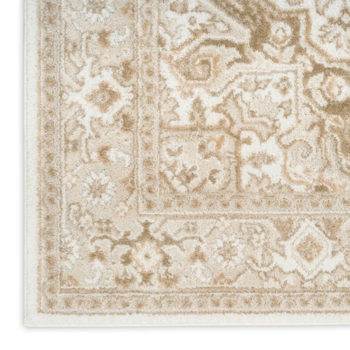Nourison Dekor Ivory Taupe DEK08 5 ft. 3 in. X 7 ft. Rect. Rug