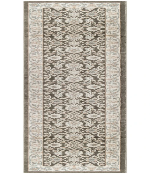 Nourison Serenity Home Ivory Grey Blue SRH02 2 ft. 2 in. X 7 ft. 6 in. Rectangle Rug