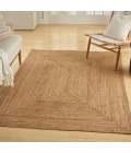 Nourison Natural Jute Natural NJT03 4 ft. X 6 ft. Rect. Rug