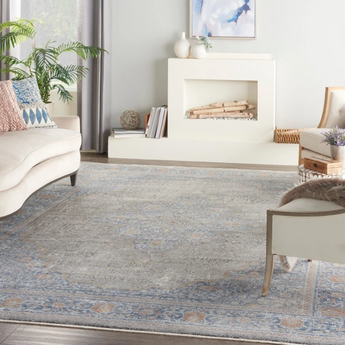 Nourison Starry Nights Area Rug STN07-Blue