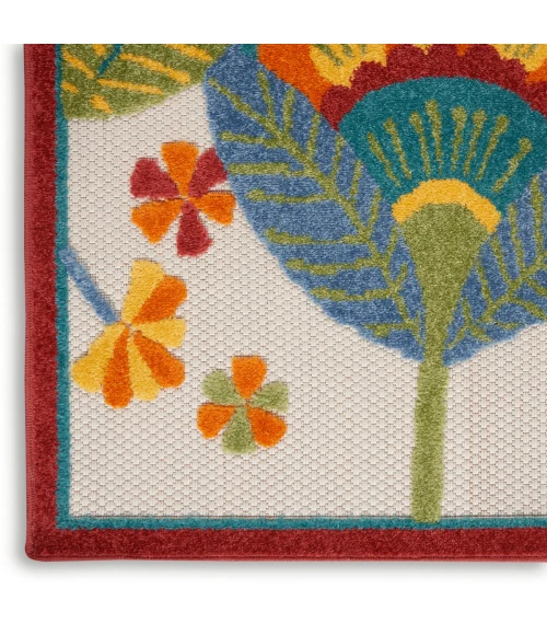 Nourison Aloha Area Rug ALH25 Multicolor 9'6" x 13'