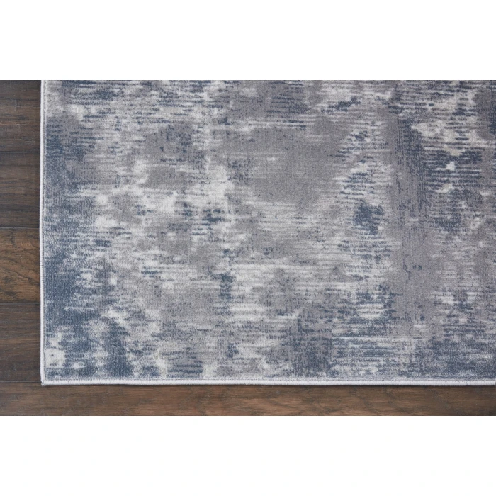 Nourison Rustic Textures Grey RUS05 6 ft. X 9 ft. Rect. Rug